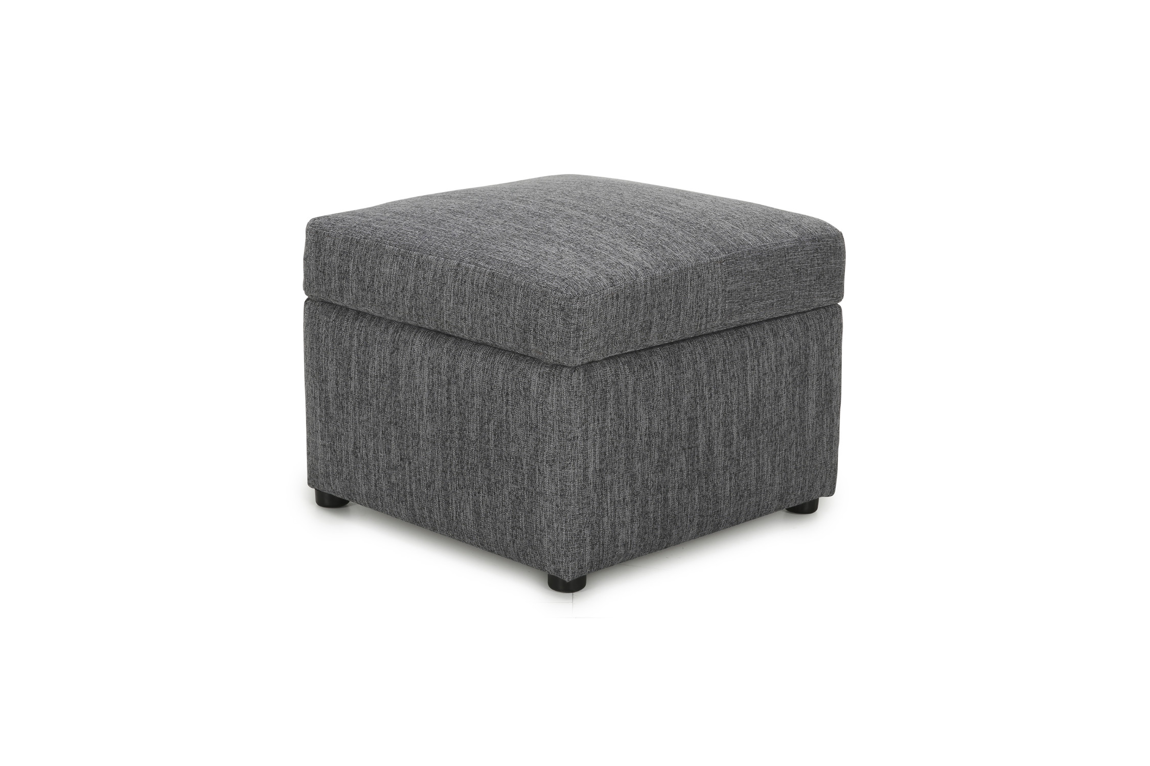 Пуф Квин рогожка серая