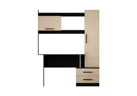 Уголок школьника Паскаль-1 венге / дуб молочный