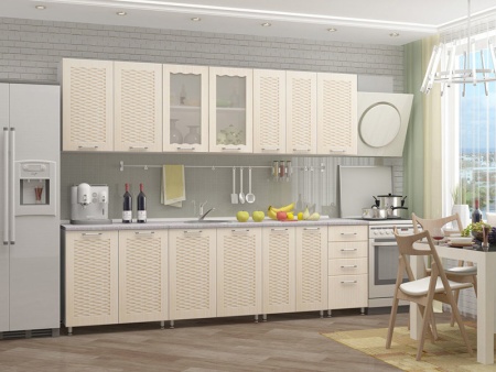 Кухонный Гарнитур Ирина МДФ 2600 мм